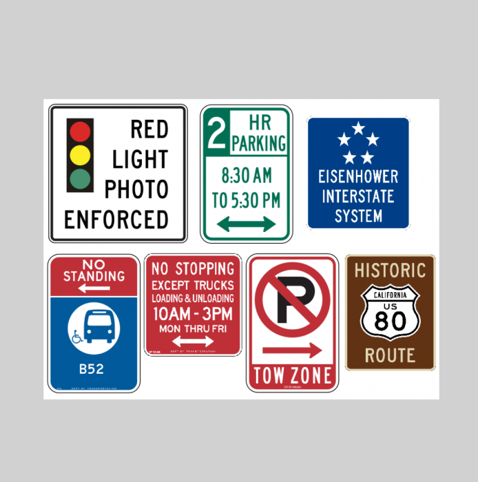 PARKING SIGNS